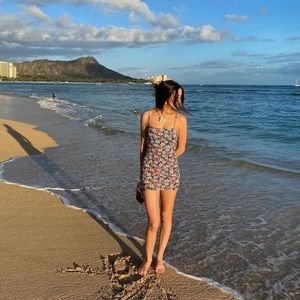 ZARA Mini Floral Dress